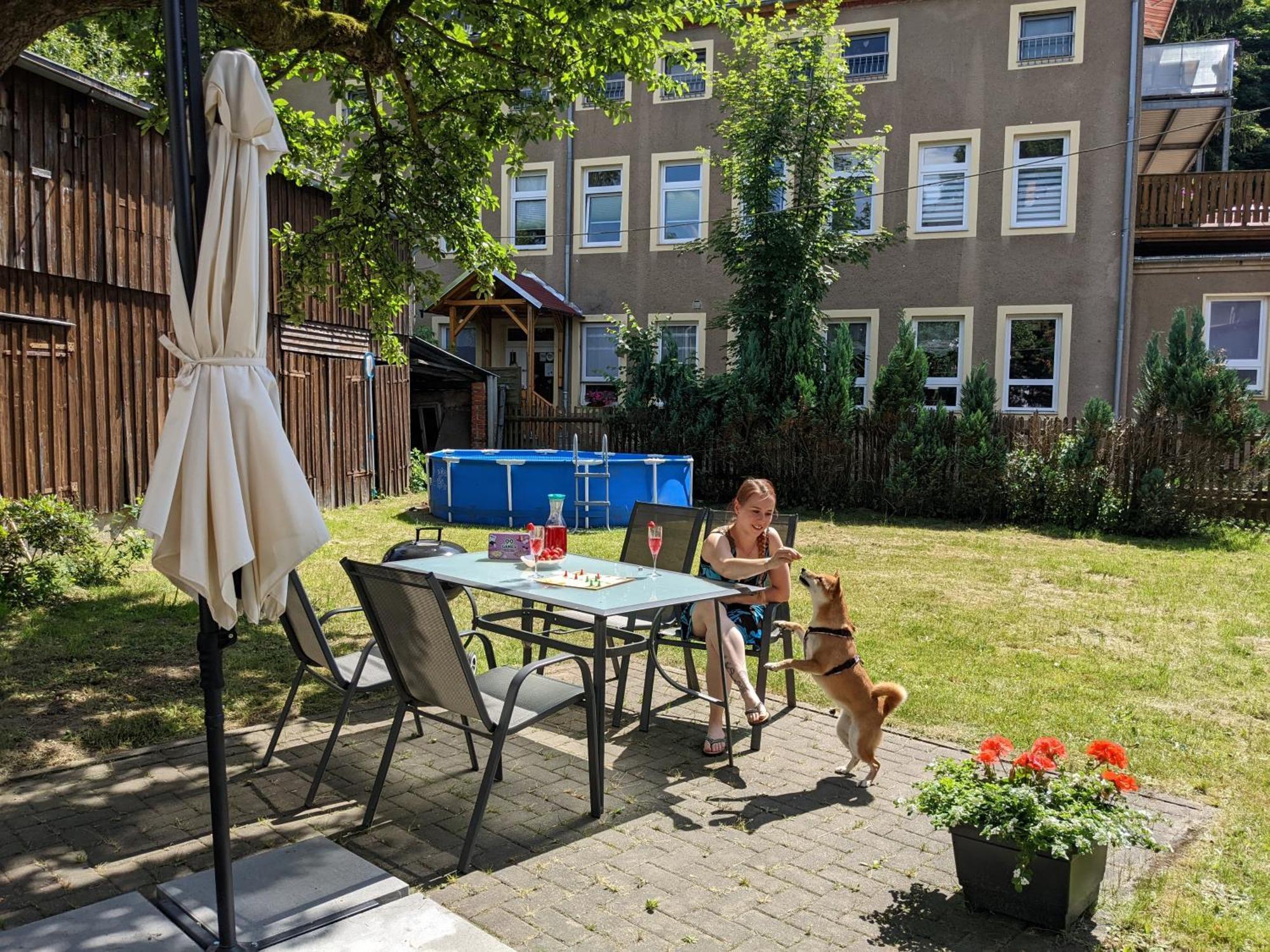 H1 - Urlaubsmagie - Pool & Terrasse Zum Entspannen 赛博尼茨 外观 照片